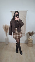 Veste Élise Marron