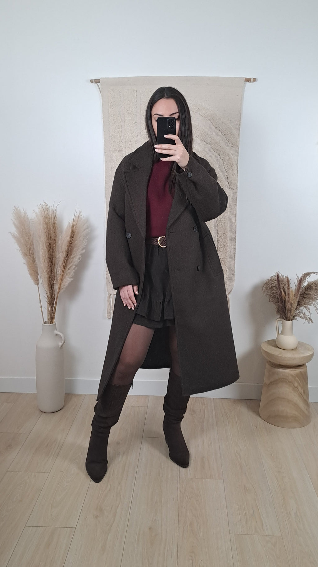 Jupe Charlotte Marron