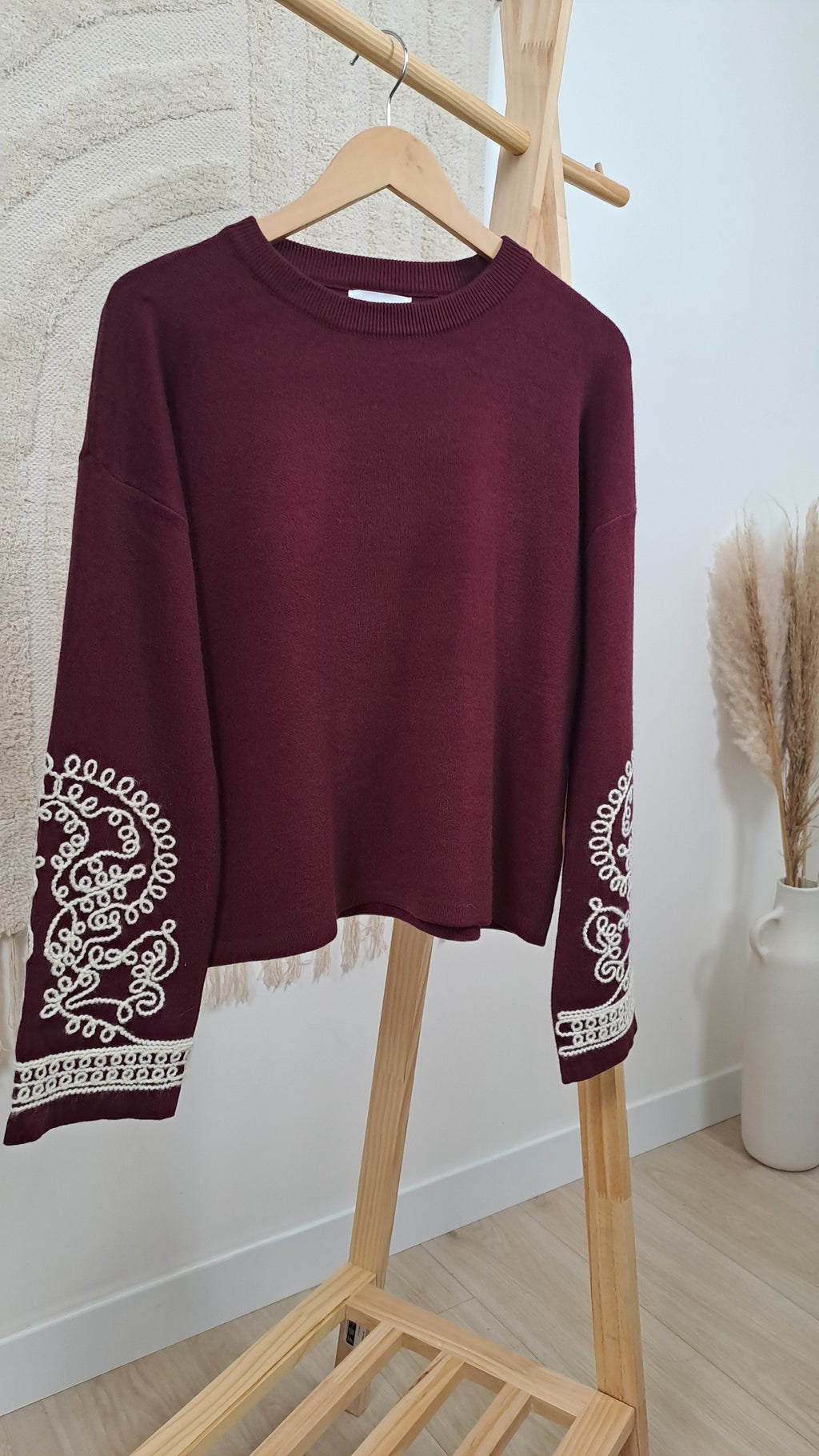 Pull Mathilde Bordeaux