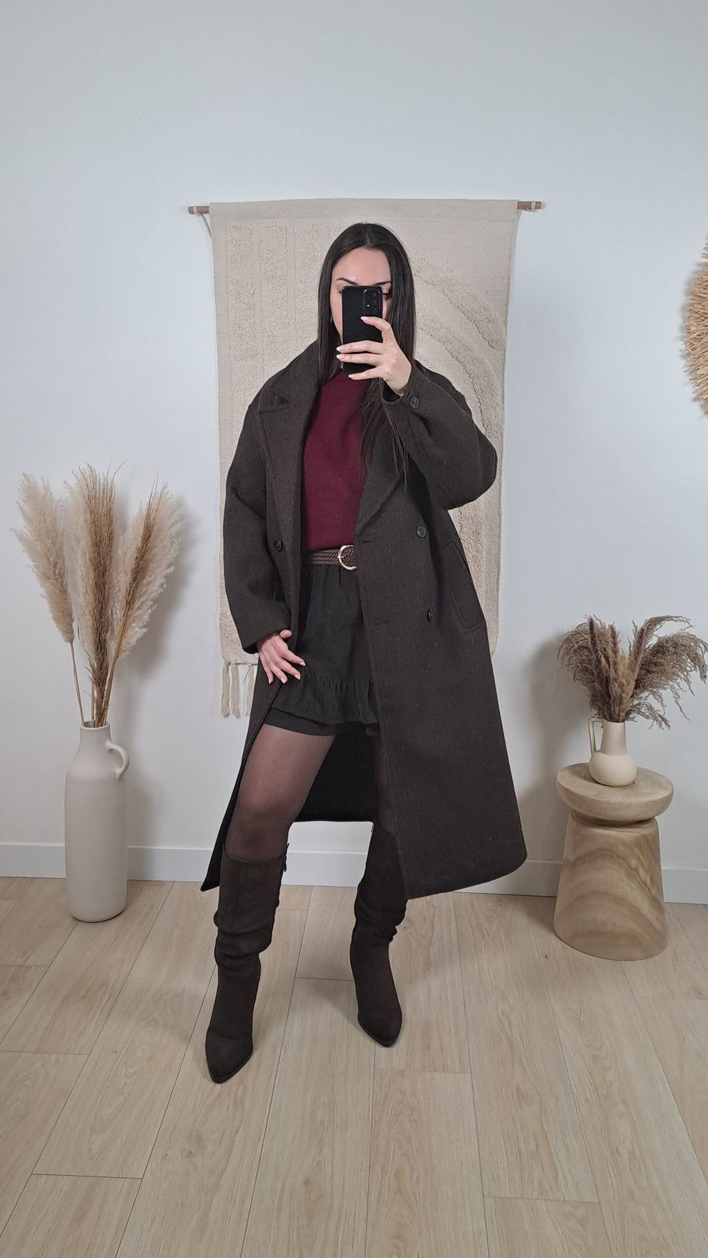 Pull Mathilde Bordeaux